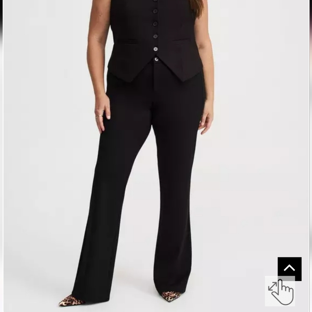 Torrid TALL INSEAM Trouser Bootcut Ponte Pant - Picture 6 of 8